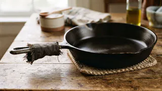 Старые сковороды больше не выбрасываю и храню как сокровище: их еще можно использовать в хозяйстве - 5 моих креативных способов