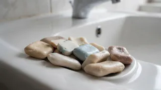 Обмылки больше не выбрасываю - складываю в колготки и получаю драгоценность для ванной и дачи: 7 хитрых применений для этой задумки
