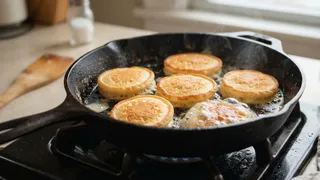 Не оладушки, а наслаждение - такие пышные и вкусные, что съедаются за минуту: как их готовлю - 7 маленьких хитростей
