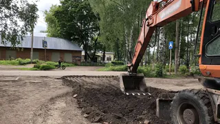 В Александровском округе благоустраивают дворы по региональному проекту