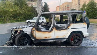 Водитель из Рязани поджёг «Гелентваген» во Владимирской области из-за дорожного конфликта