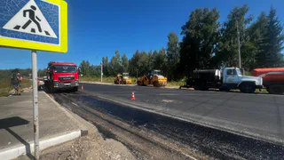 Во Владимирской области обновляют 4,8 километра трассы Золотого кольца по нацпроекту «Инфраструктура для жизни»