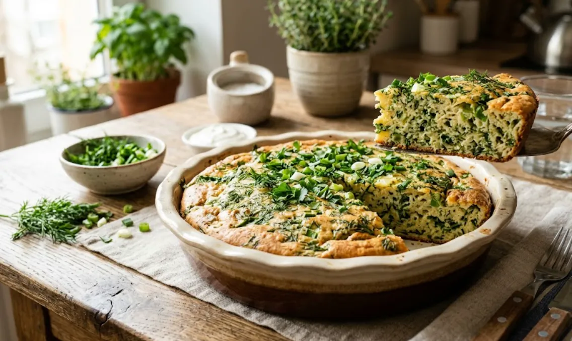 Беру творог и три яйца: вкуснейший пирог на выходе - наконец-то нашла способ кормить детей сезонной зеленью с огорода