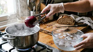 Не варю свеклу часами — достаточно 15 минут: получается вкуснее, сочнее и без запаха на весь дом