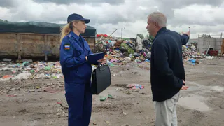 Во Владимирской области прокуратура выявила свалку на мусороперегрузочной станции