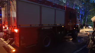 Во Владимирской области при возгорании дома пострадал человек