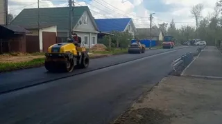 В Александровском округе завершён ремонт девяти дорожных участков