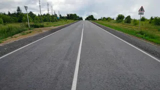 Во Владимирской области завершён ремонт двух километров трассы Юрьев-Польский – Кольчугино