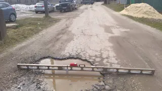 В Александровском округе директора “Благоустройства” привлекут к ответу за выбоины на дорогах
