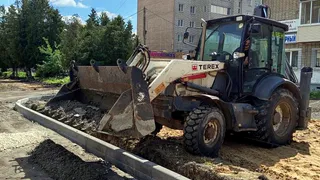 В центре Александрова началось благоустройство пешеходной зоны на улице Ленина в рамках нацпроекта